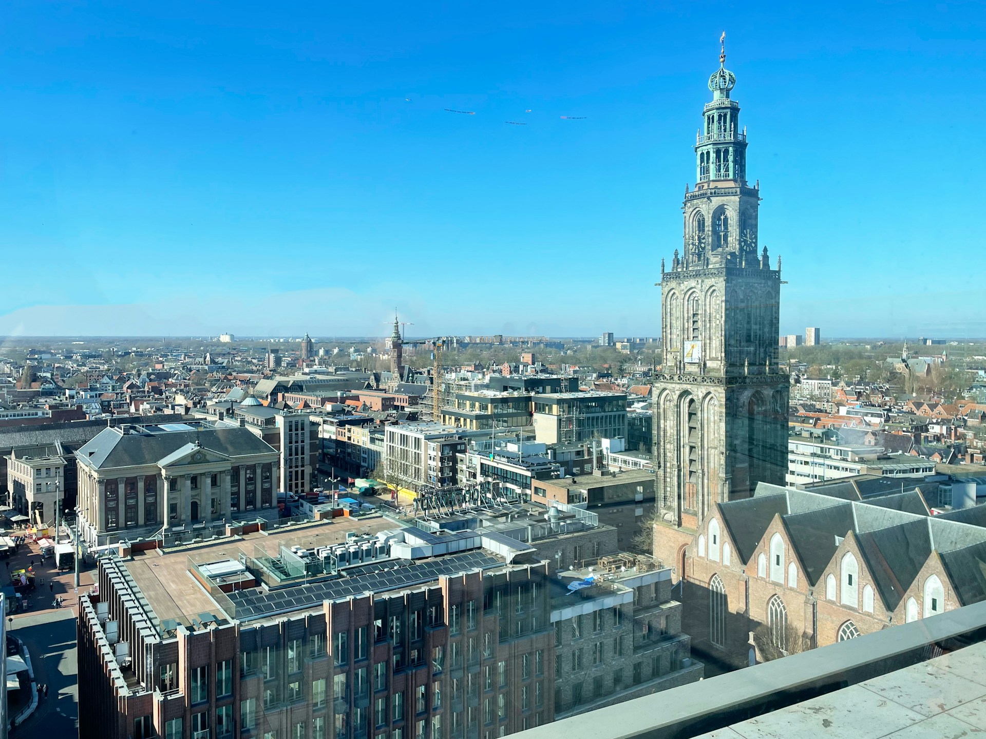 Groningen Cityhall and Martinitoren