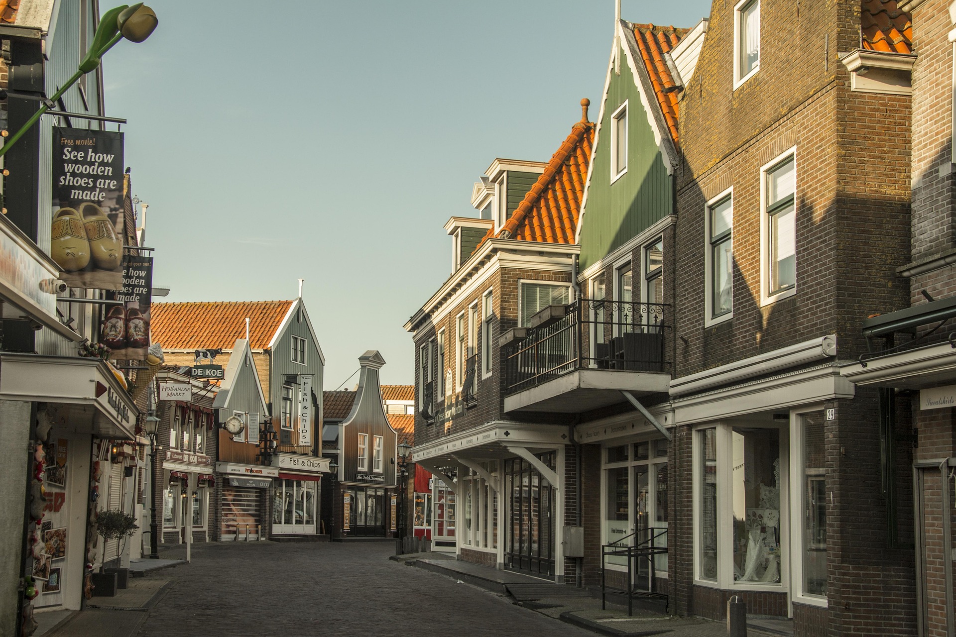 Volendam city center